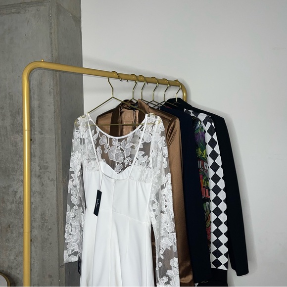 Lulus White Write Your Own Romance White Embroidered Long Sleeve Romper - Picture 9 of 13